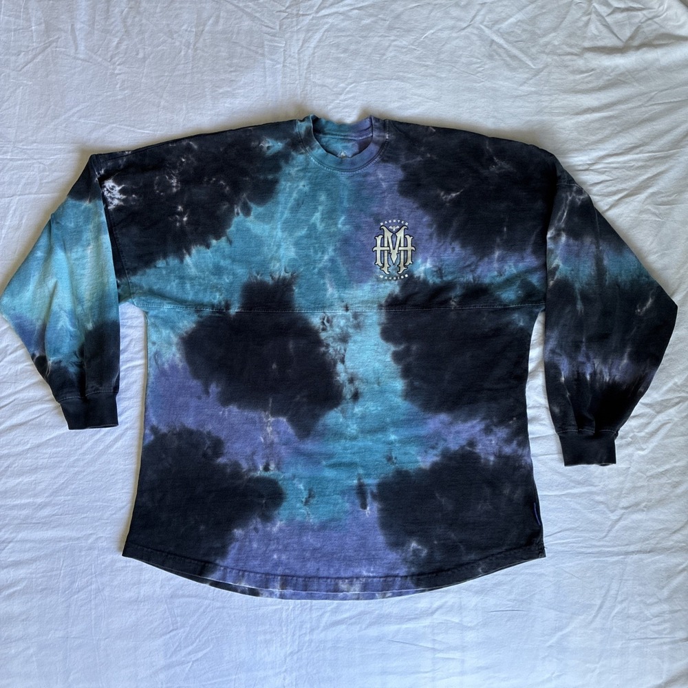 Disney Haunted Mansion Tie-Dye Glow in Dark Madame Leota Spirit Jersey Adult L